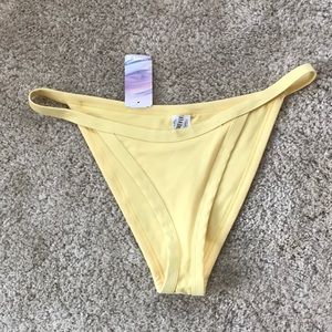 High Waisted Soft Yellow Bottoms *New*